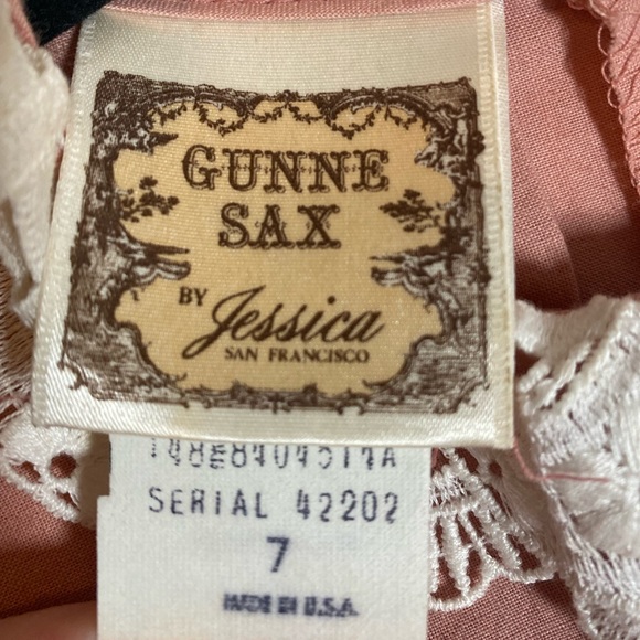 Vintage 70s Gunne Sax Dress - Picture 3 of 4